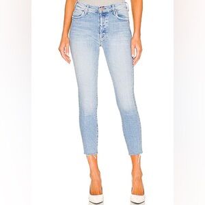 MOTHER Jeans The Stunner Ankle Fray in California Cruiser Size 25